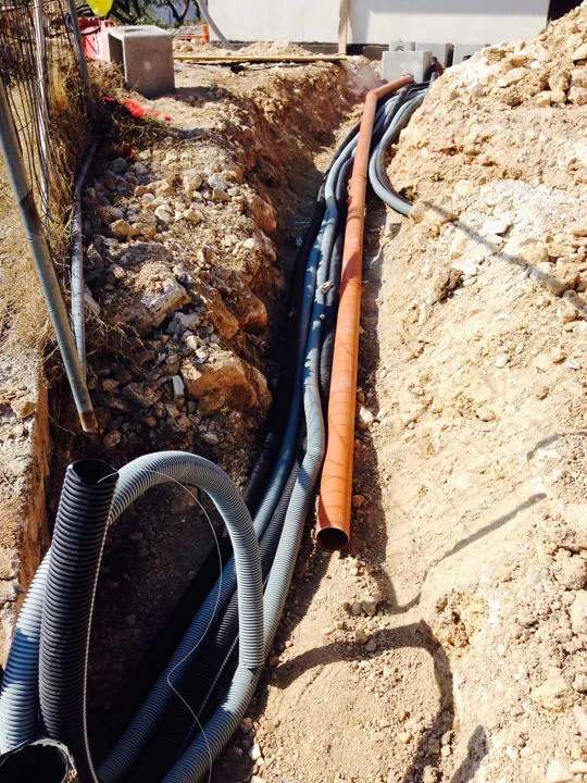 Allacciamenti elettrici fognari